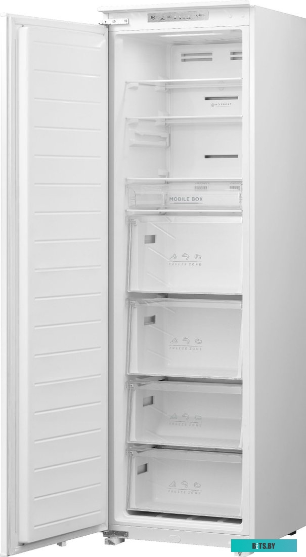 KSFI 1795 Встраиваемая морозильная камера KORTING/ Встраиваемая морозильная камера KORTING, электронное управление, объем 212 л, NoFrost, лоток для ль