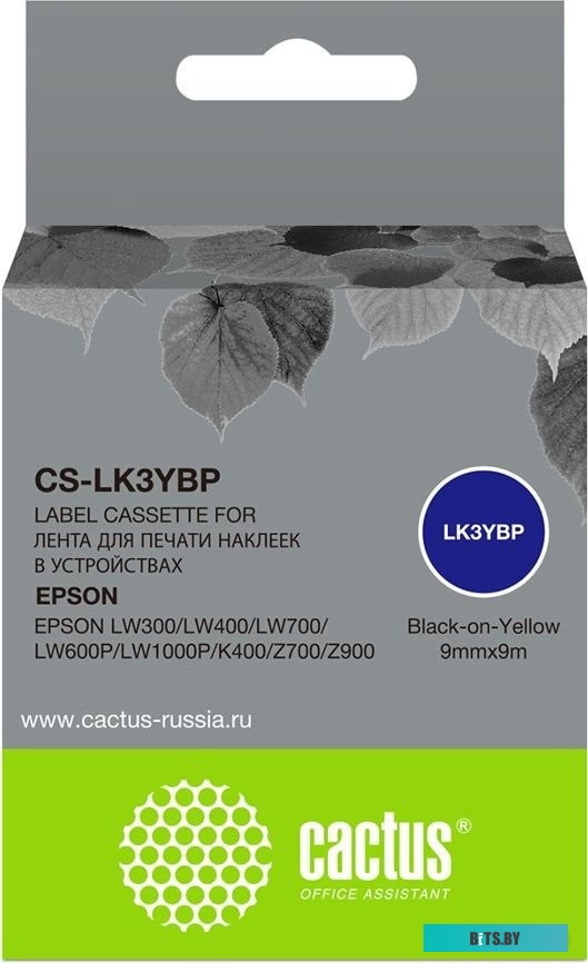 Картридж ленточный Cactus CS-LK3YBP CS-LK3YBP.