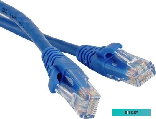 Патч-корд TWT TWT-45-45-10-BL, UTP кат.5e, 10.0 м, синий