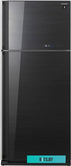 SJGV58ABK Холодильник Sharp/ 1670х700х720 см. Full No Frost, J-TECH Inverter, Hybrid Cooling. A+ Черный.