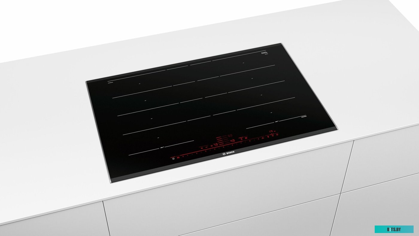 PXY875DC1E Индукционная,  5.1x80.2x52.2, стеклокерамическая поверхность, индукция, независ., без рамки, цвет:черный