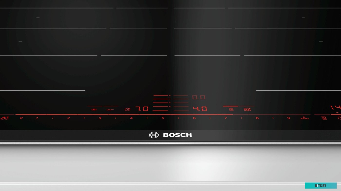 PXY875DC1E Индукционная,  5.1x80.2x52.2, стеклокерамическая поверхность, индукция, независ., без рамки, цвет:черный
