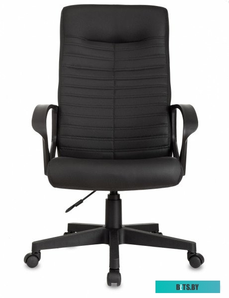CH-480LT/BLACK-PU Кресло руководителя Бюрократ CH-480LT черный эко.кожа крестов. пластик