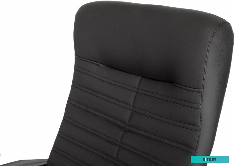 CH-480LT/BLACK-PU Кресло руководителя Бюрократ CH-480LT черный эко.кожа крестов. пластик