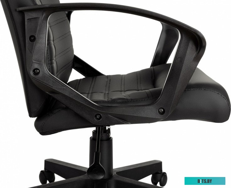 CH-480LT/BLACK-PU Кресло руководителя Бюрократ CH-480LT черный эко.кожа крестов. пластик