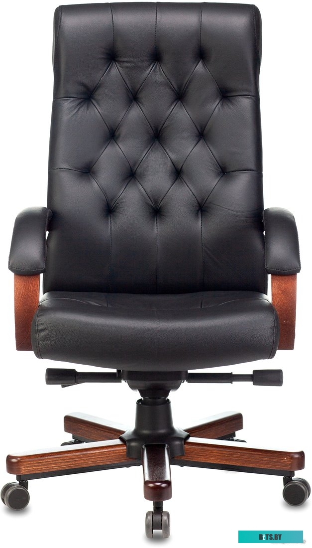 Офисное кресло (Стул) Бюрократ T-9928WALNUT (черный) <T-9928WALNUT/BLACK>