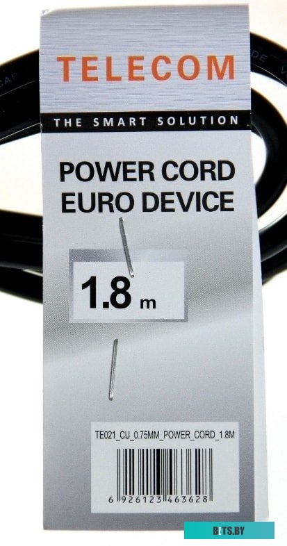 TY021-CU0.75-1.8M Кабель питания 1.8M TY021-CU0.75-1.8M TELECOM
