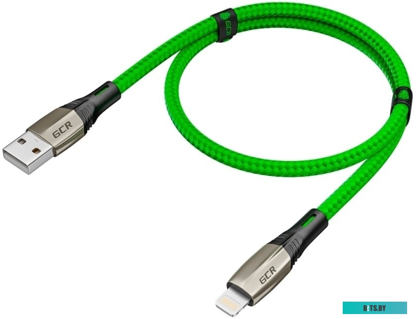 GCR-52787 GCR Патч-корд прямой 1.0m LSZH UTP кат.6, желтый, 24 AWG, литой без фиксатора, ethernet high speed, RJ45, T568B