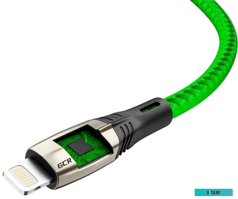 GCR-52787 GCR Патч-корд прямой 1.0m LSZH UTP кат.6, желтый, 24 AWG, литой без фиксатора, ethernet high speed, RJ45, T568B