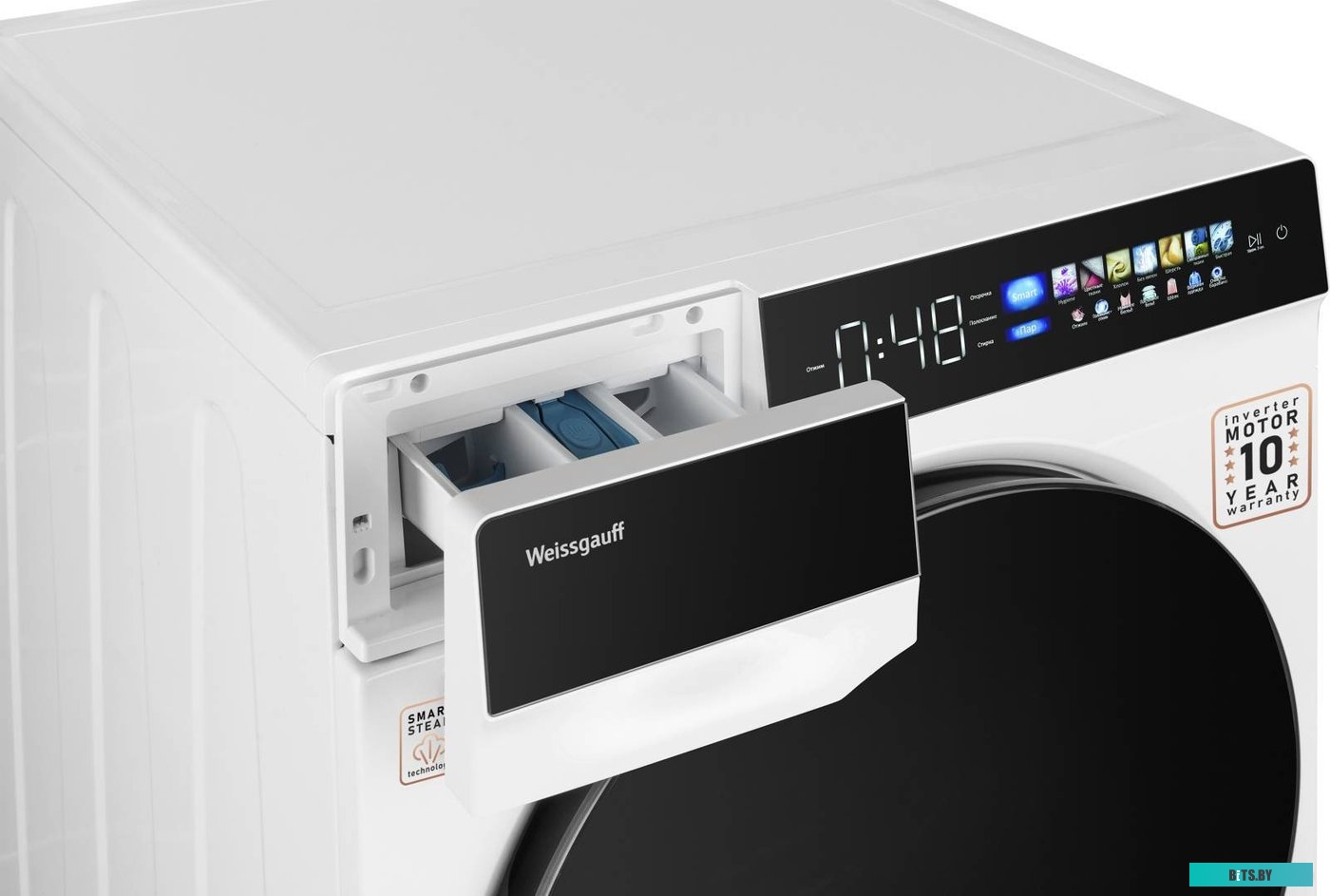 WM 999 Full Touch DC Inverter Steam Стиральная машина WEISSGAUFF WM 999 Full Touch DC Inverter Steam