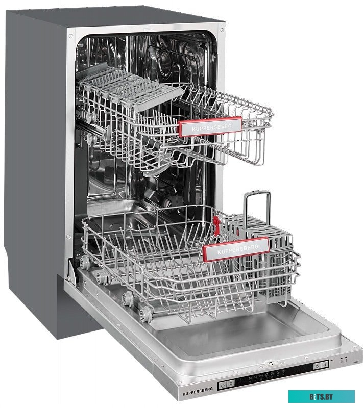 GSM 4572 Встраиваемая посудомоечная машина Kuppersberg/ Посудомоечная машина полностью встраиваемая,  ширина 45 см, 9 комплектов,внутреннее освещение,