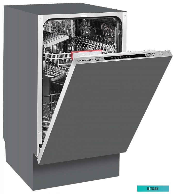 GSM 4572 Встраиваемая посудомоечная машина Kuppersberg/ Посудомоечная машина полностью встраиваемая,  ширина 45 см, 9 комплектов,внутреннее освещение,
