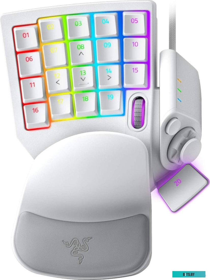 Кейпад Razer Tartarus Pro (белый) <RZ07-03110200-R3M1>