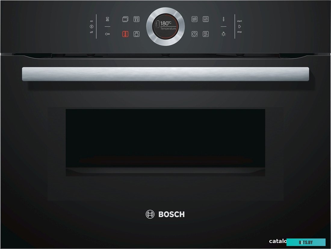 CMG633BB1 С СВЧ, 45.5x59.5x54.8 см, 45л, дисплей, 6 режимов, EcoClean,черный, максимальная мощность микроволн 900 Вт