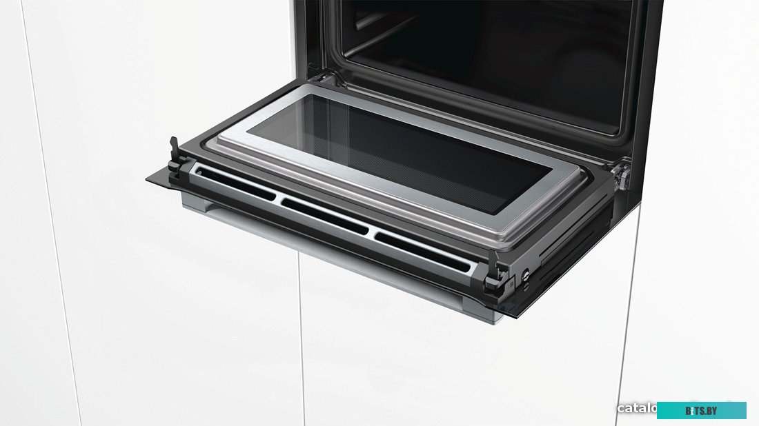 CMG633BB1 С СВЧ, 45.5x59.5x54.8 см, 45л, дисплей, 6 режимов, EcoClean,черный, максимальная мощность микроволн 900 Вт