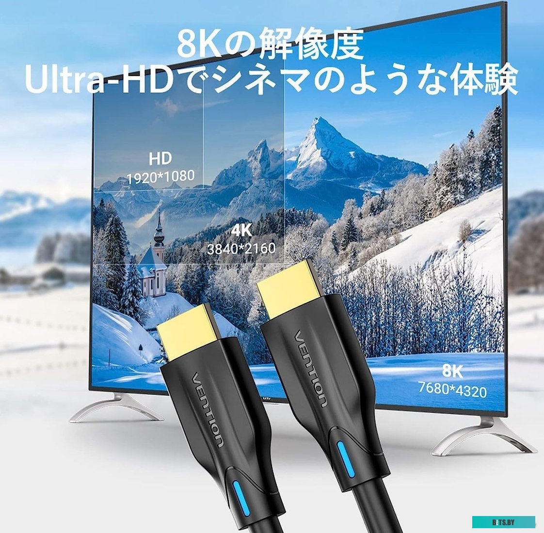 Кабель Vention AANBI HDMI - HDMI (3 м, черный)