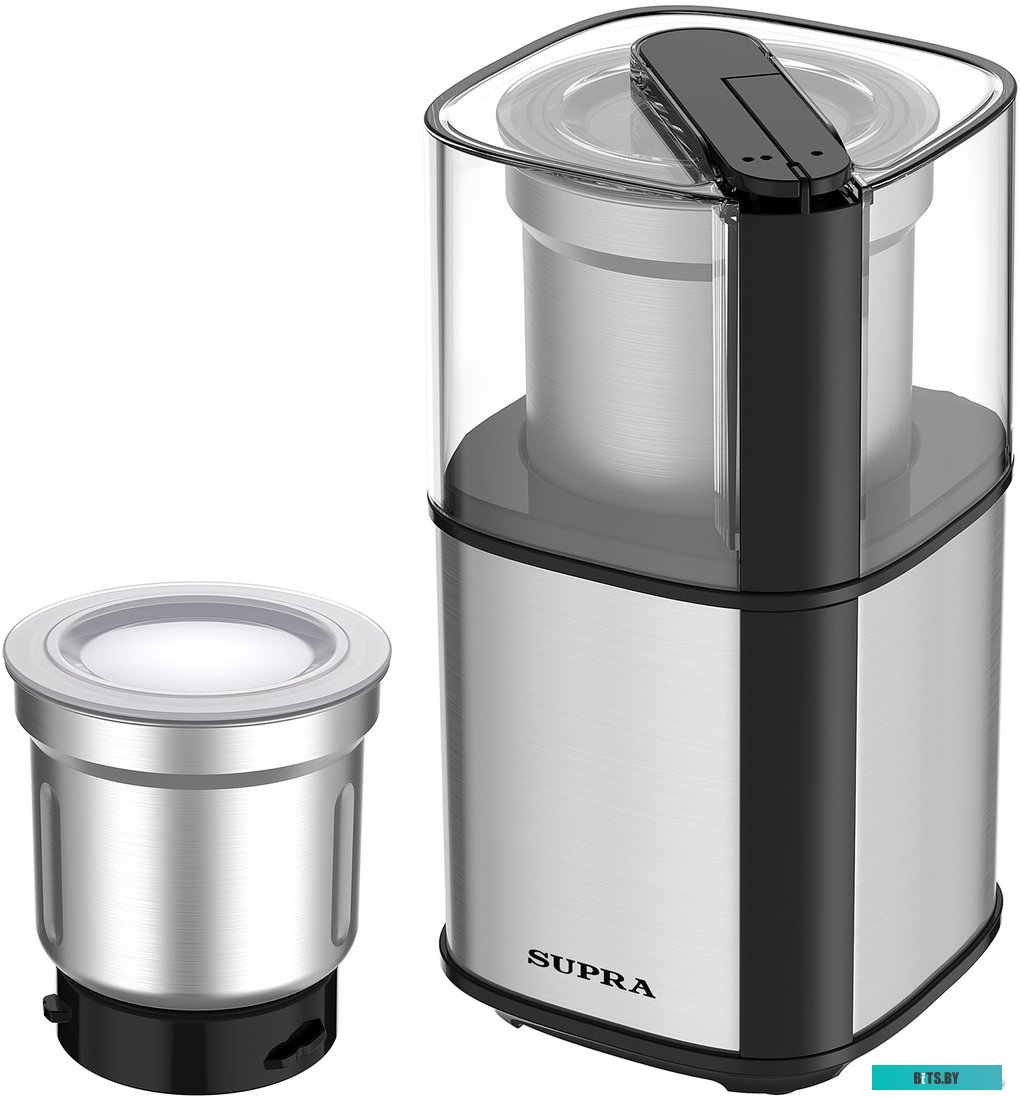CGS-320 Кофемолка Supra CGS-320 300Вт сист.помол.:ротац.нож вместим.:80гр серебристый