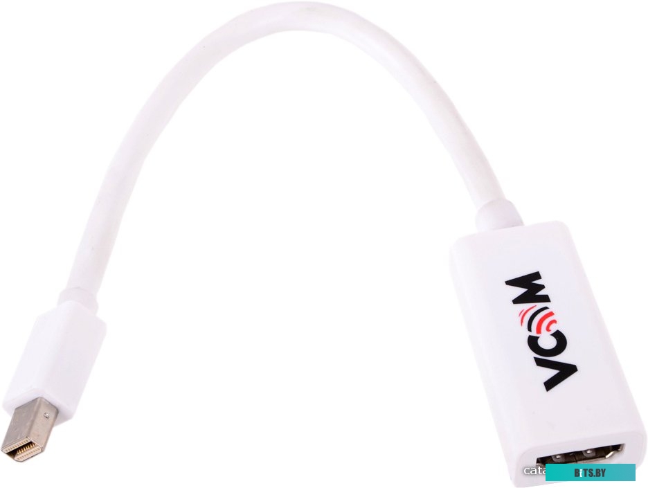 Адаптер VCOM VHD6055 Mini DisplayPort (M) - HDMI (F), 0.2 м