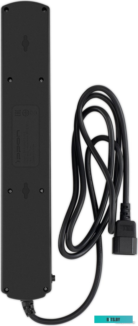 BK-6-UPS-1.8-10-W Сетевой фильтр Ippon BK-6-UPS-1.8-10-W, 1.8м, белый