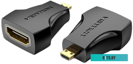 Адаптер-переходник Vention HDMI 19F/micro HDMI 19M AITB0