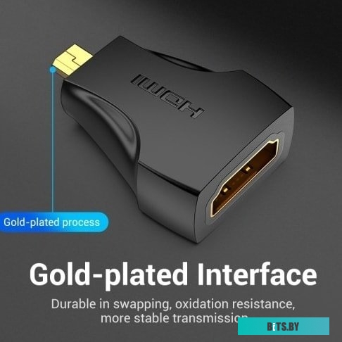 Адаптер-переходник Vention HDMI 19F/micro HDMI 19M AITB0