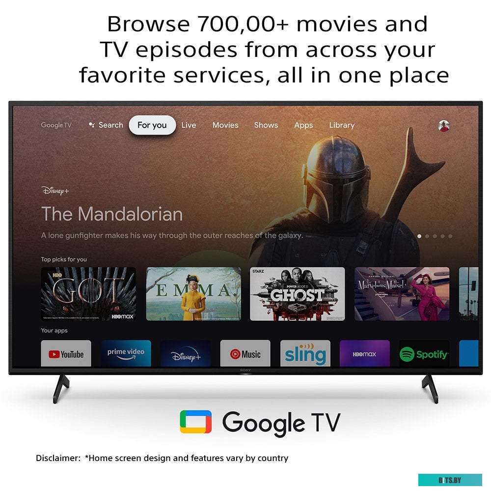 Телевизор Sony Bravia X75K KD-55X75K
