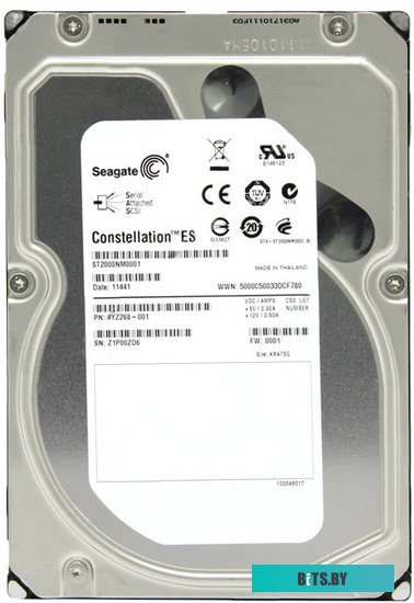 2Тb Seagate ST2000NM0001 (SAS, 3.5")