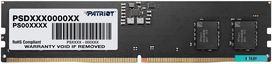 Оперативная память Patriot Signature Line DDR5 32GB PC-38400 PSP532G48002H1