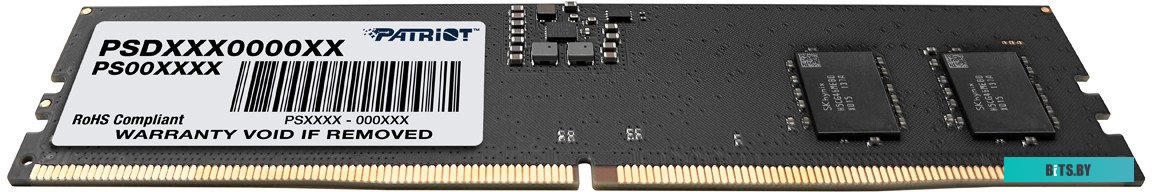 Оперативная память Patriot Signature Line DDR5 32GB PC-38400 PSP532G48002H1
