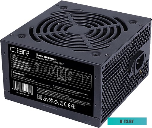 Блок питания CBR PSU-ATX500-12EC