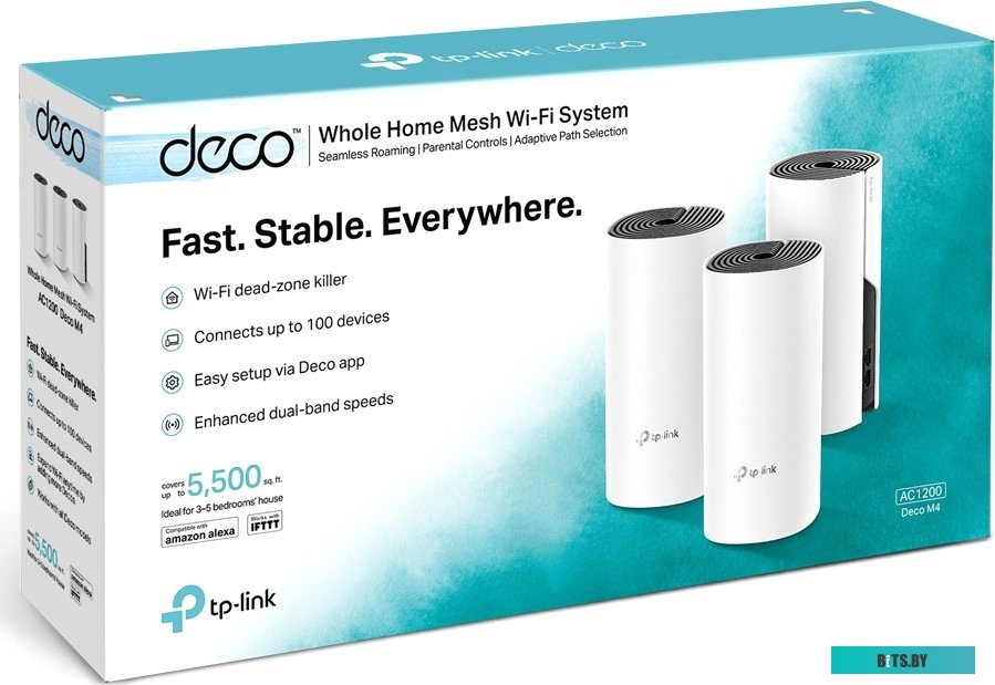 Беспроводной маршрутизатор TP-Link Deco M4 (3 шт.)