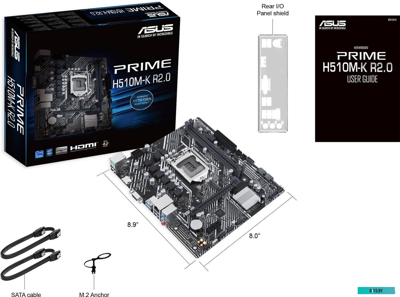 Материнская плата ASUS Prime H510M-K R2.0