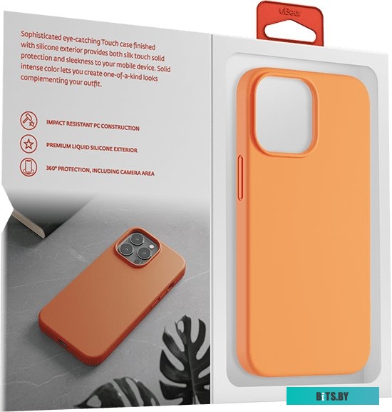 uBear Touch Case для iPhone 13 Pro Max (оранжевый)