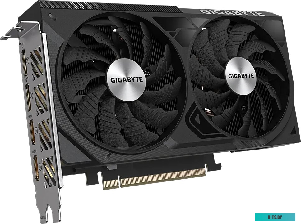 Видеокарта Gigabyte GeForce RTX 4060 Ti Windforce OC 8G GV-N406TWF2OC-8GD