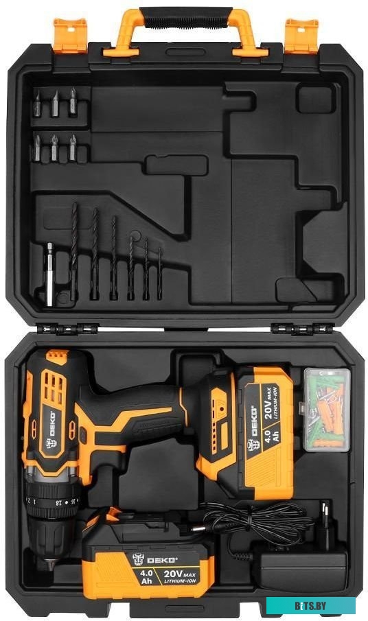 Deko DKCD20 Impact 063-4420 (с 2-мя АКБ, кейс)