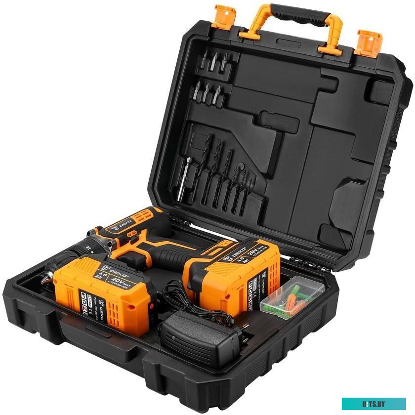 Deko DKCD20 Impact 063-4420 (с 2-мя АКБ, кейс)