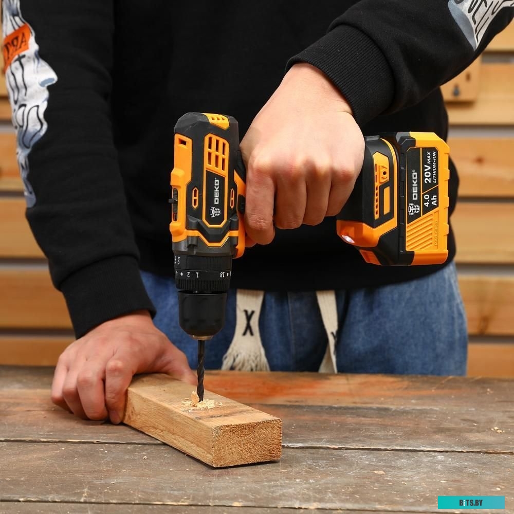 Deko DKCD20 Impact 063-4420 (с 2-мя АКБ, кейс)