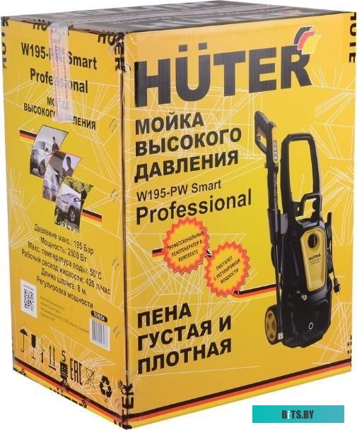70/8/54 Минимойка Huter W195-PW SMART PROFESSIONAL