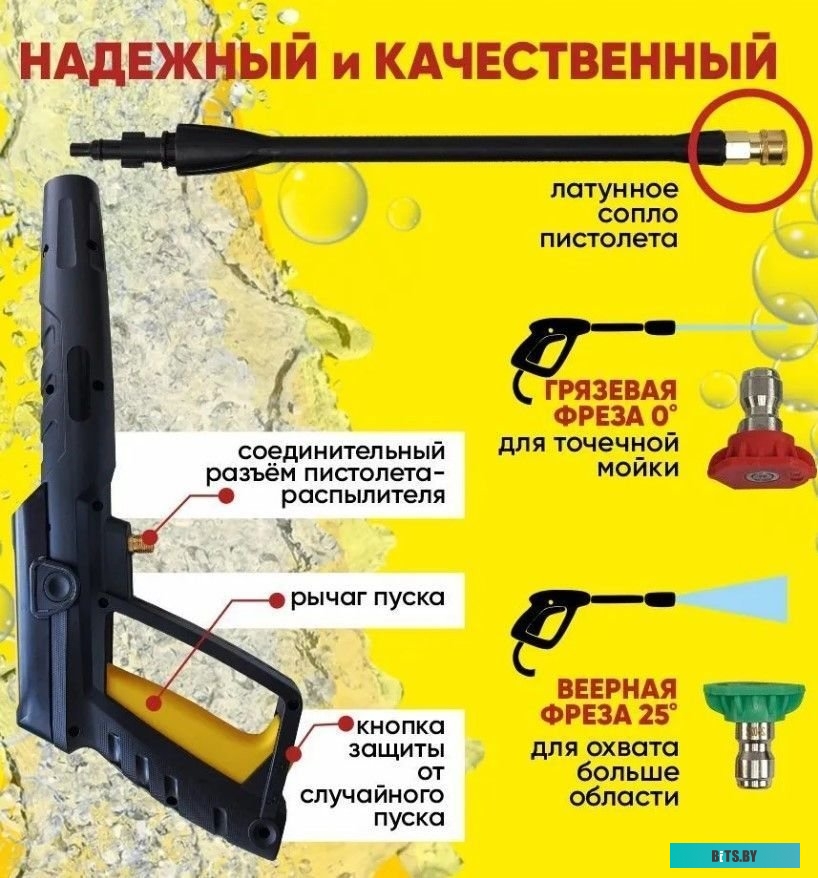 70/8/54 Минимойка Huter W195-PW SMART PROFESSIONAL