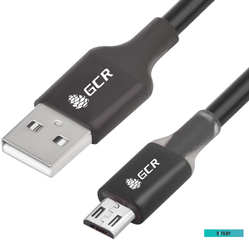 GCR-53116 GCR Кабель 5.0m аудио 2 х RCA / 2 х RCA , GOLD, черный, GCR-53116