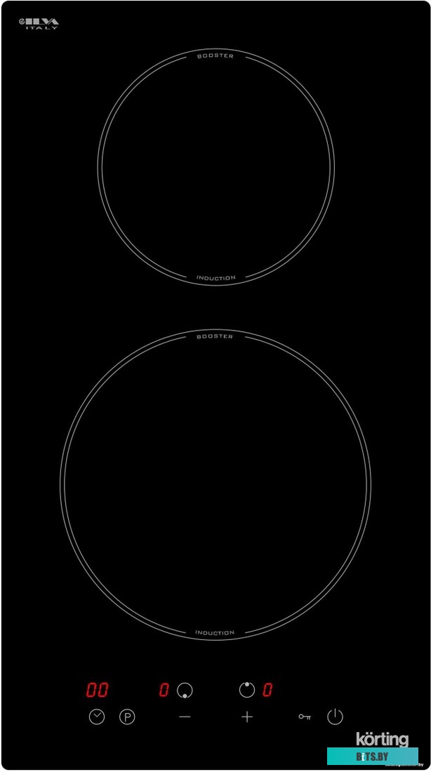 HI 32021 B Встраиваемая варочная панель/ Домино, Независимая индукционная стеклокерамическая варочная поверхность DOMINO, Цвет поверхности: черная сте