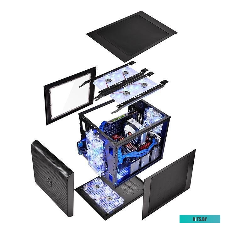 Корпус Thermaltake Core V21 без БП CA-1D5-00S-1WN