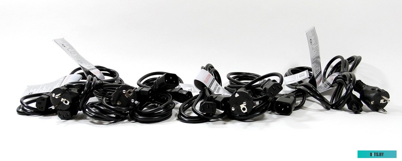 TE001-CU0.75-3M Кабель/ Кабель UPS - устройство 220V (IEC-320-C13/C14) <VDE>3G0,75mm2 ,3,0m, медь,Telecom <TE001-CU0.75-3M>
