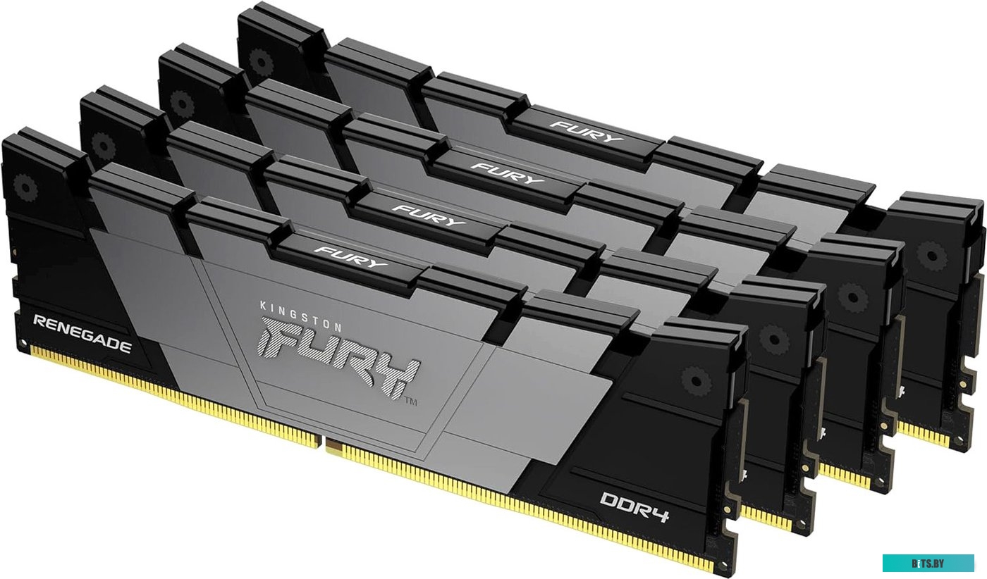 Память Kingston KF432C16RB2K4/128 Fury Renegade Black RTL Gaming KF432C16RB2K4/128