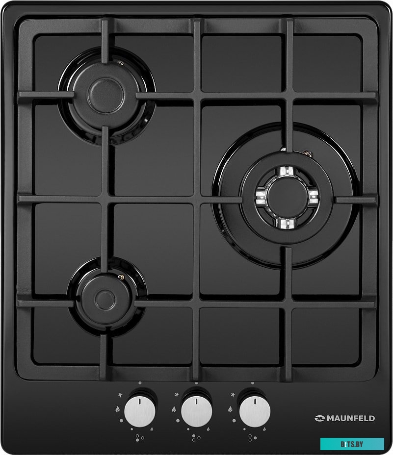EGHE.43.33CB/G Газовая варочная панель MAUNFELD/ Газовая варочная панель MAUNFELD EGHE.43.33CB/G, механическое управление, 3 конфорки, мощность конфор