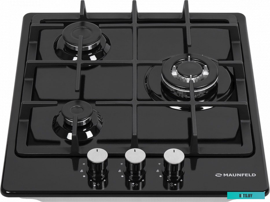 EGHE.43.33CB/G Газовая варочная панель MAUNFELD/ Газовая варочная панель MAUNFELD EGHE.43.33CB/G, механическое управление, 3 конфорки, мощность конфор