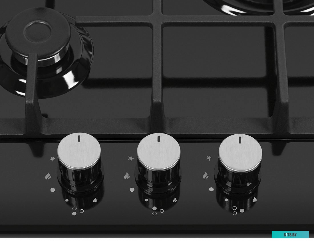 EGHE.43.33CB/G Газовая варочная панель MAUNFELD/ Газовая варочная панель MAUNFELD EGHE.43.33CB/G, механическое управление, 3 конфорки, мощность конфор