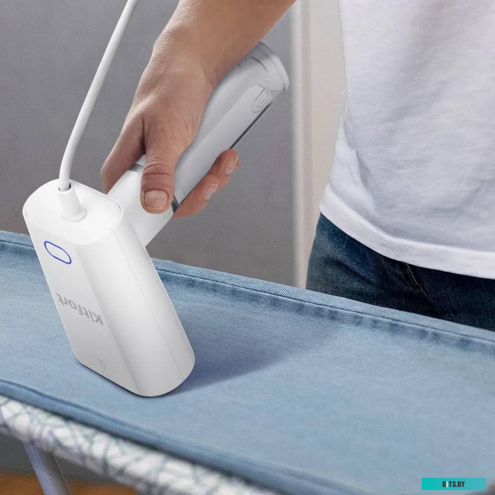 КТ-9107 Отпариватель ручной KitFort КТ-9107,  белый  / салатовый