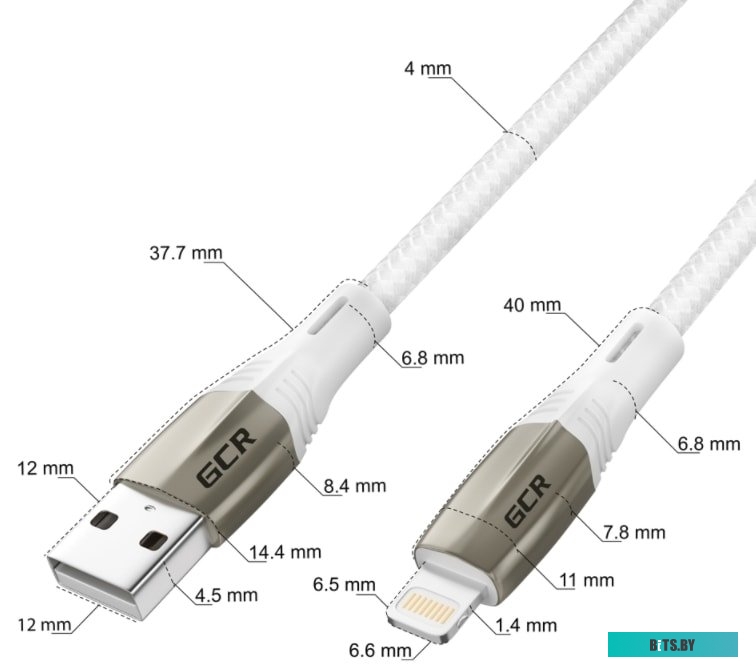 Патч-корд GCR 15.0м UTP кат.6, черный, GCR-52537