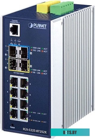 Коммутатор Planet IGS-5225-8T2S2X